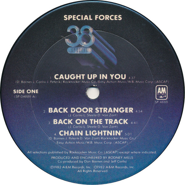 38 Special (2) : Special Forces (LP, Album, Club)
