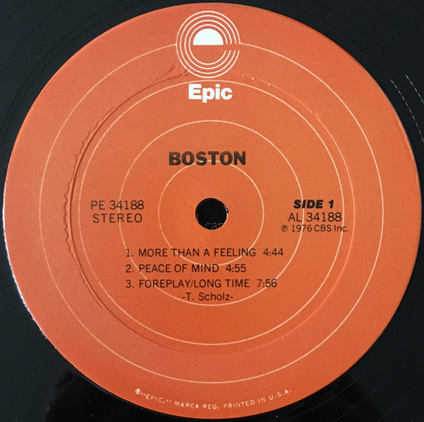 Boston : Boston (LP, Album, Ter)