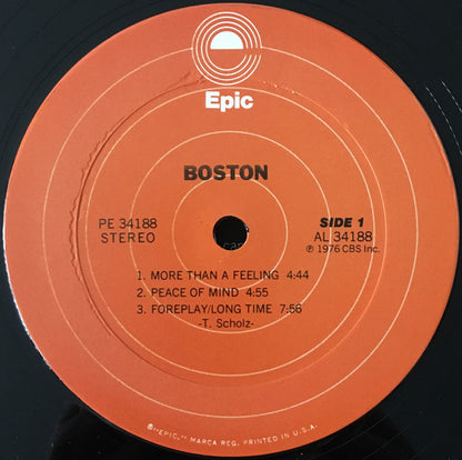 Boston : Boston (LP, Album, Ter)