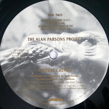The Alan Parsons Project : Vulture Culture (LP, Album, Club, Car)