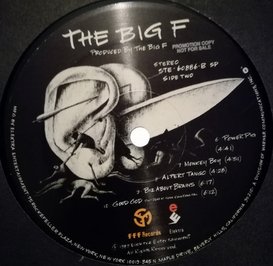 The Big F : The Big F (LP, Album, Promo)