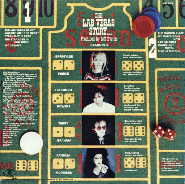The Gun Club : The Las Vegas Story (LP, Album)