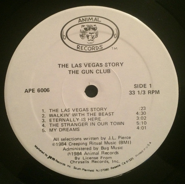 The Gun Club : The Las Vegas Story (LP, Album)