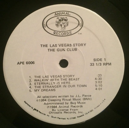 The Gun Club : The Las Vegas Story (LP, Album)