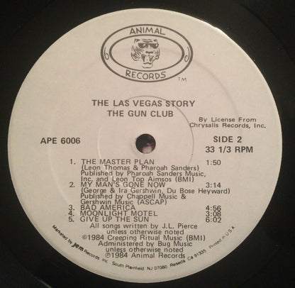 The Gun Club : The Las Vegas Story (LP, Album)
