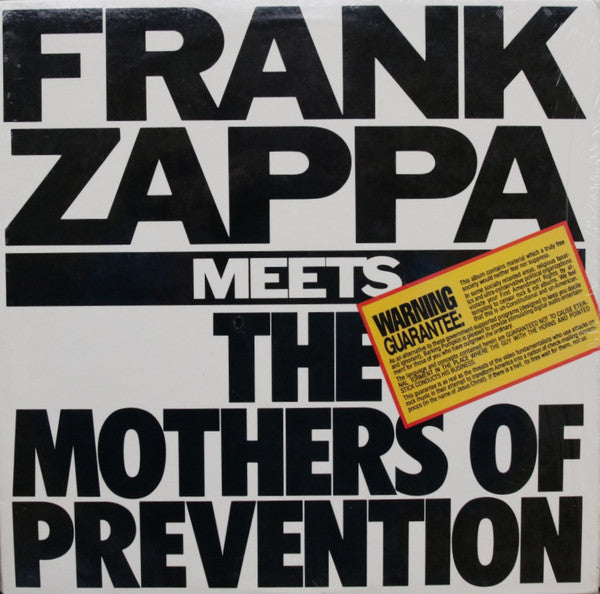 Frank Zappa : Frank Zappa Meets The Mothers Of Prevention (LP, Album)
