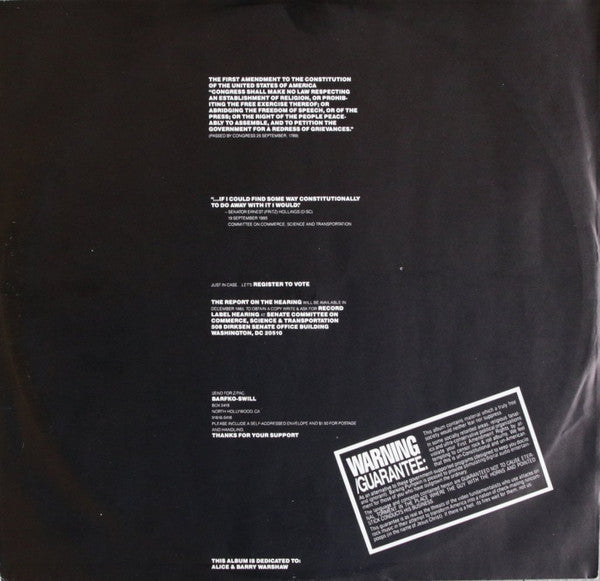 Frank Zappa : Frank Zappa Meets The Mothers Of Prevention (LP, Album)