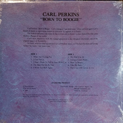 Carl Perkins : Born to Boogie (LP)