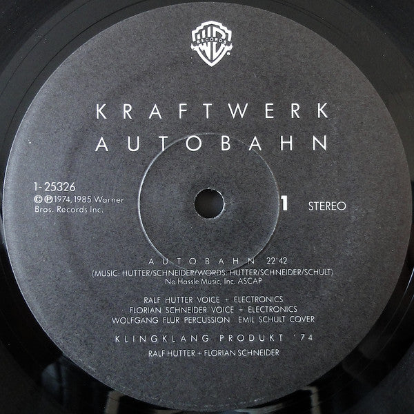 Kraftwerk : Autobahn (LP, Album, RE, RM)