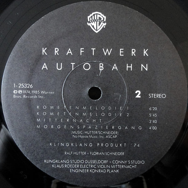 Kraftwerk : Autobahn (LP, Album, RE, RM)
