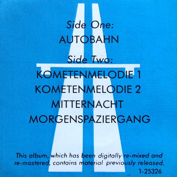 Kraftwerk : Autobahn (LP, Album, RE, RM)