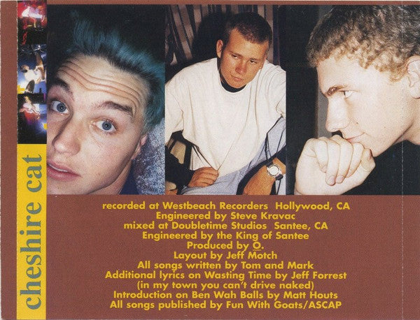 Blink-182 : Cheshire Cat (CD, Album, Opt)
