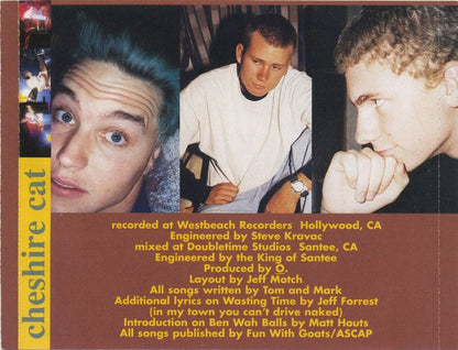 Blink-182 : Cheshire Cat (CD, Album, Opt)