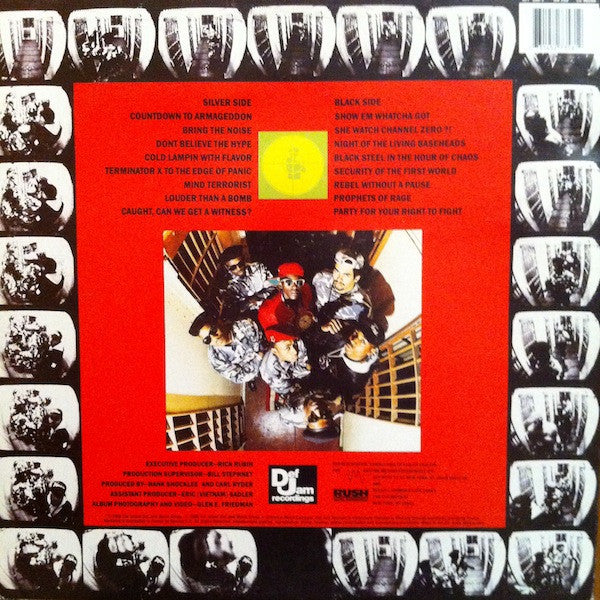 Public Enemy : It Takes A Nation Of Millions To Hold Us Back (LP, Album, Ltd, Num, RE, RM)
