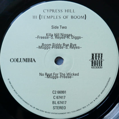 Cypress Hill : III (Temples Of Boom) (2xLP, Album)