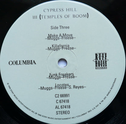 Cypress Hill : III (Temples Of Boom) (2xLP, Album)