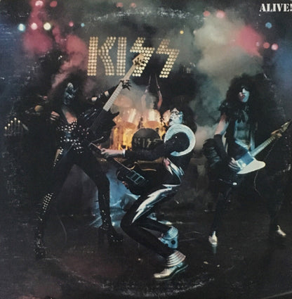 Kiss : Alive! (2xLP, Album, RP, San)
