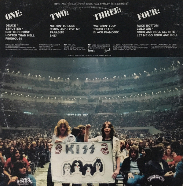 Kiss : Alive! (2xLP, Album, RP, San)