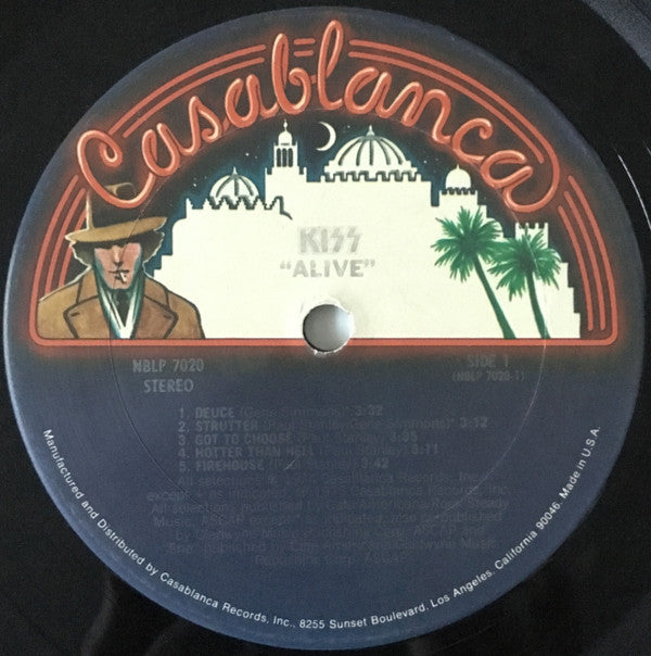 Kiss : Alive! (2xLP, Album, RP, San)