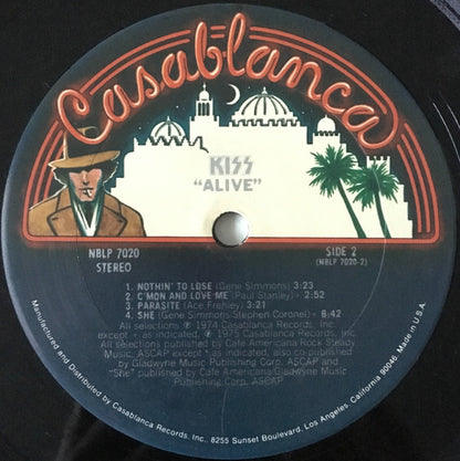Kiss : Alive! (2xLP, Album, RP, San)