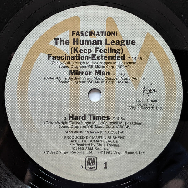 The Human League : Fascination! (LP, MiniAlbum, B -)