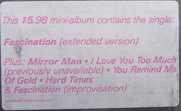 The Human League : Fascination! (LP, MiniAlbum, B -)