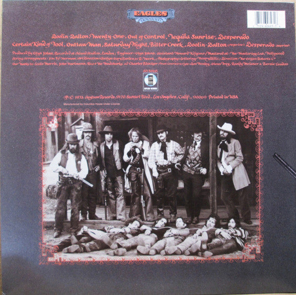 Eagles : Desperado (LP, Album, RE, PRC)