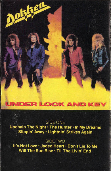 Dokken : Under Lock And Key (Cass, Album, Club)