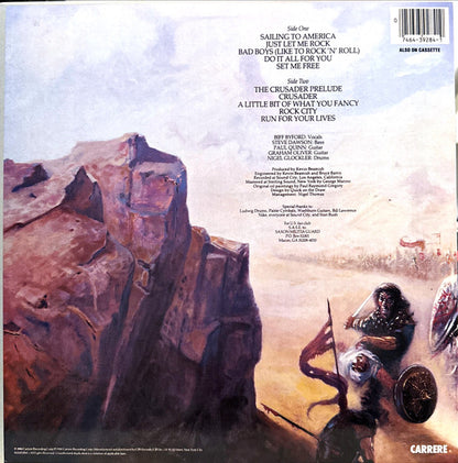 Saxon : Crusader (LP, Album, Pit)