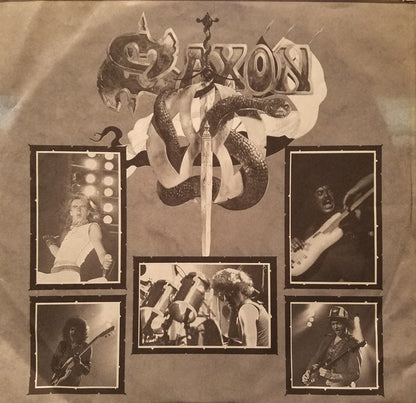 Saxon : Crusader (LP, Album, Pit)