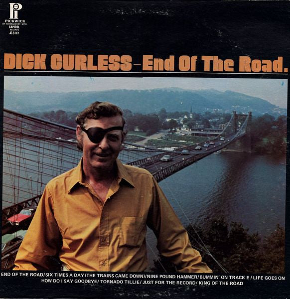 Dick Curless : End Of The Road (LP, Album, RE)