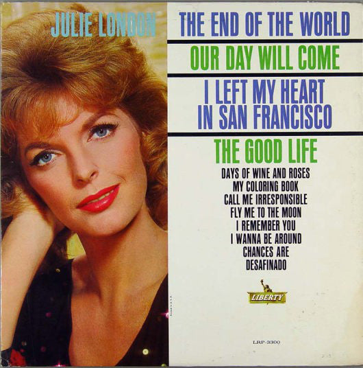 Julie London : The End Of The World (LP, Album, Mono)