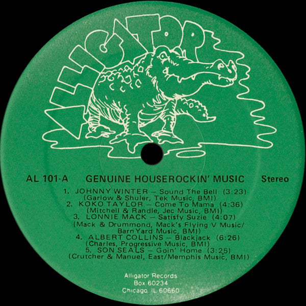 Various : Genuine Houserockin' Music (LP, Comp)