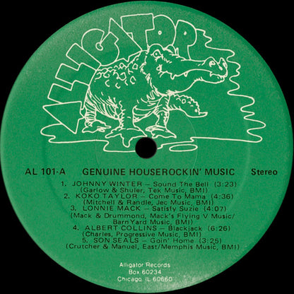 Various : Genuine Houserockin' Music (LP, Comp)