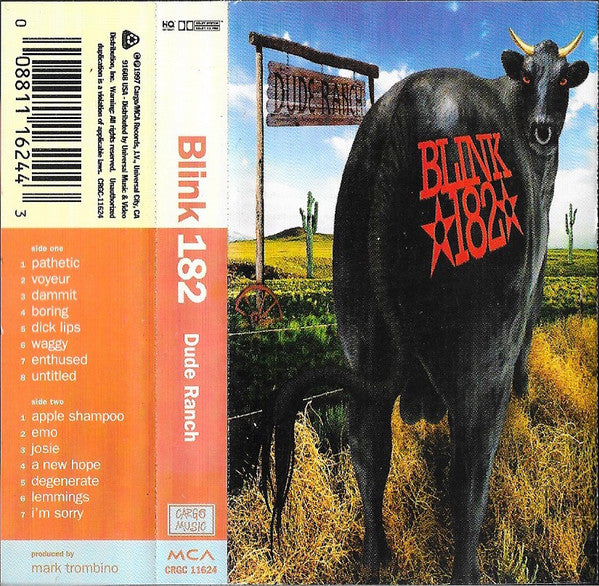 Blink-182 : Dude Ranch (Cass, Album, HX )