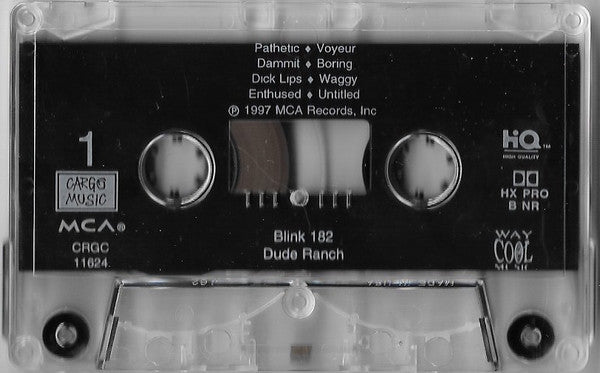 Blink-182 : Dude Ranch (Cass, Album, HX )
