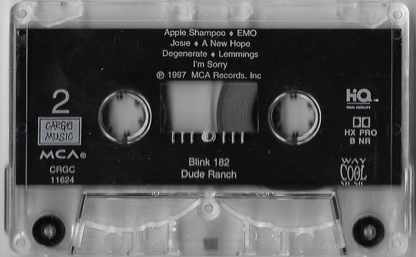 Blink-182 : Dude Ranch (Cass, Album, HX )