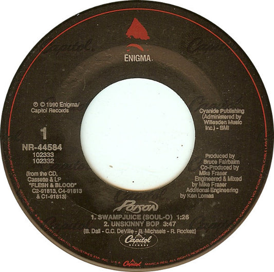 Poison (3) : Unskinny Bop (7")
