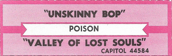 Poison (3) : Unskinny Bop (7")
