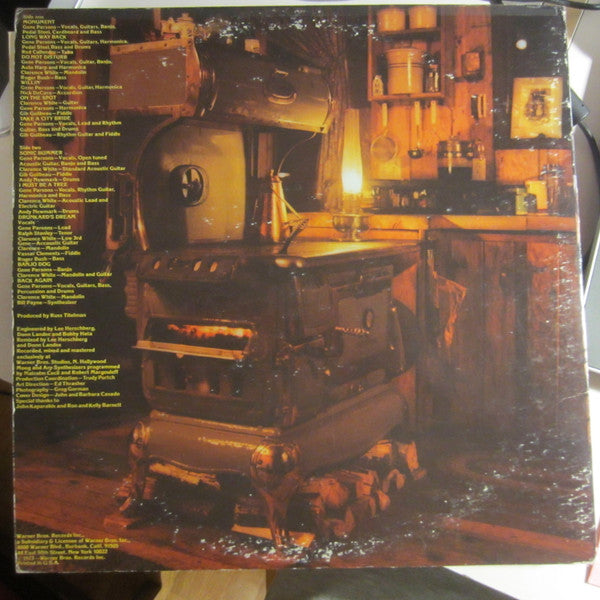Gene Parsons : Kindling (LP, Album, Pit)