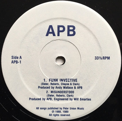Apb (2) : Invective (12")