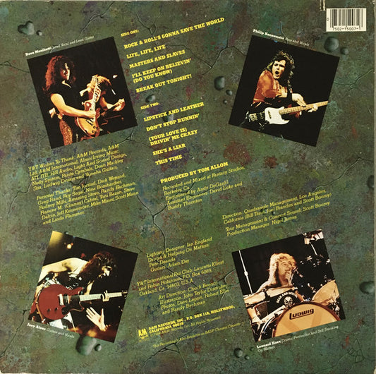 Y & T : In Rock We Trust (LP, Album, Ele)