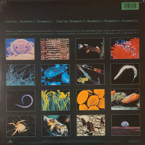 Vangelis : Soil Festivities (LP, Album, Hau)