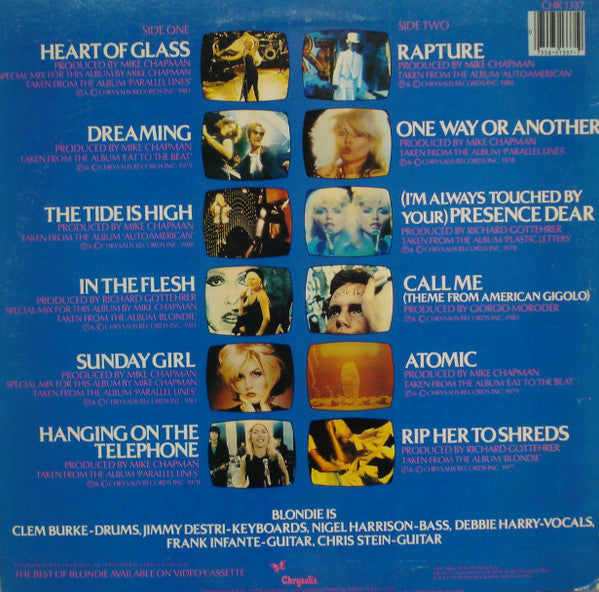 Blondie : The Best Of Blondie (LP, Comp, Pit)