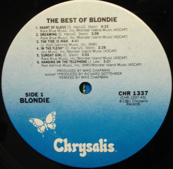 Blondie : The Best Of Blondie (LP, Comp, Pit)
