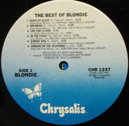 Blondie : The Best Of Blondie (LP, Comp, Pit)