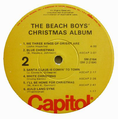 The Beach Boys : The Beach Boys' Christmas Album (LP, Album, RE, Win)