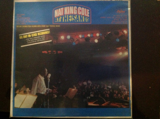 Nat King Cole : Nat King Cole At The Sands (LP, Album, Mono)
