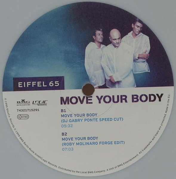 Eiffel 65 : Move Your Body (12", Maxi, Whi)