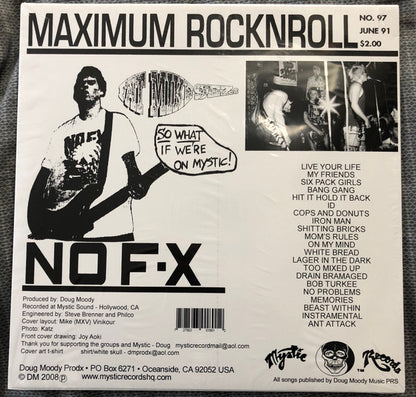 NO F-X* : Maximum Rocknroll (LP, Comp, RP)